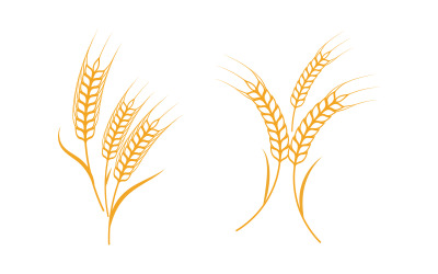 Diseño de ilustración de icono vectorial de plantilla de logotipo de cuerno de cabeza de Tauro v.4