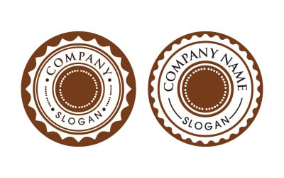 Szablon projektu ilustracji produktu emblematu v.10