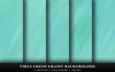 Virus Green Grainy Texture Backgrounds