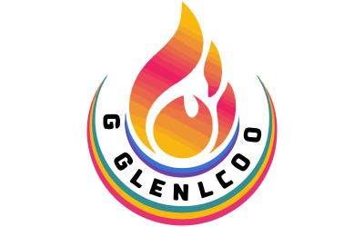 Bir petrol şirketinin logosunun çizimi