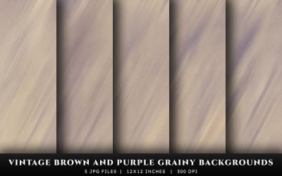 Vintage Brown and Purple Grainy Texture Backgrounds