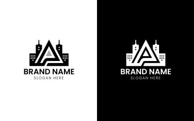 Letter A Building logo-820