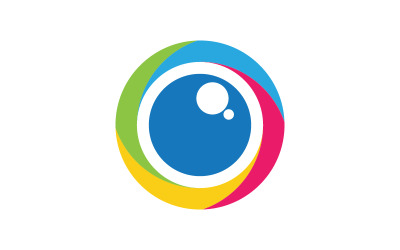 Eye Healthy Care vector icon illustration design template v.16