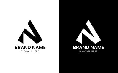 Letter AN company logo-834
