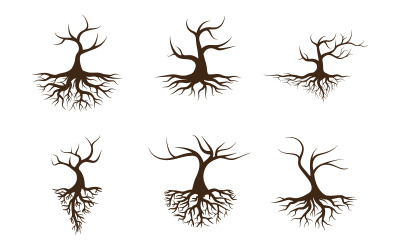 Logo&amp;#39;s van groene boom blad ecologie natuur element vector ontwerp v.3