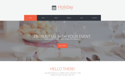 Event Planner Tema WordPress №50491