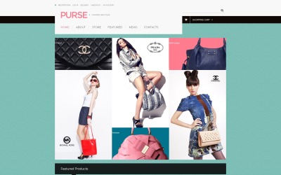 Tema WooCommerce "Purse" #50435