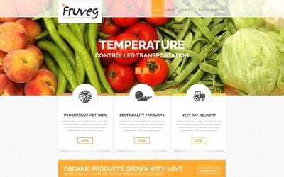 The Best Organic Products Joomla Template