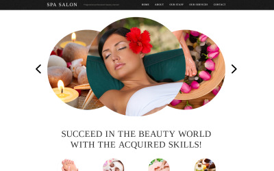 Website sjabloon voor spa-accessoires