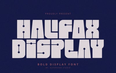 Halifax - Bold Display Font