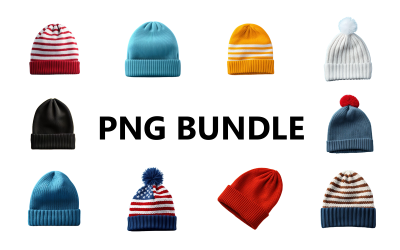 Beanie backgrounds bundle png