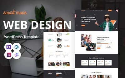 Умный ход - тема WordPress Elementor для веб-дизайна и креативного агентства