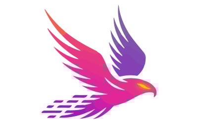 A logo with Aquila vector art