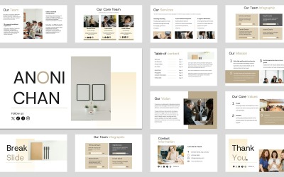 Anonichan - Firmenprofil GoogleSlide-Präsentation