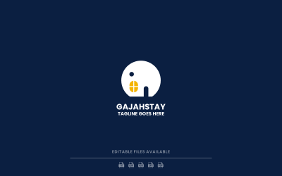 Gajah Stay Siluet Logosu