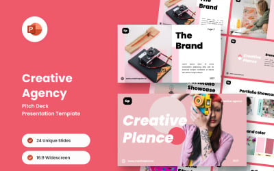Pitch Deck voor creatief bureau – Strakke en krachtige PowerPoint