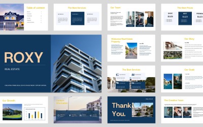 Roxy - Prezentacja Google Slides dotycząca nieruchomości