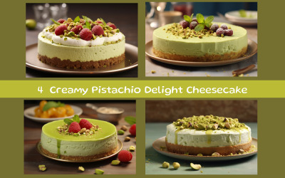 Kremalı Fıstıklı Lezzet Cheesecake