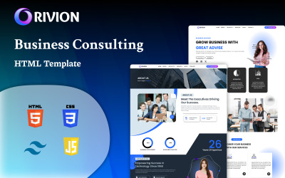 Orivion - Modelo HTML de Consultoria Empresarial