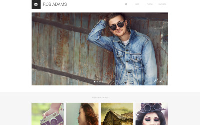 Шаблон Drupal для фотохудожников