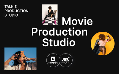 Talkie Production Studio Film WordPress téma