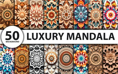 Digital Mandala design bundle