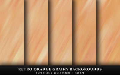 Retro Orange Grainy Texture Backgrounds
