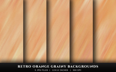 Sfondi retrò con texture granulosa arancione