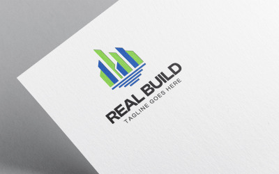 Szablon logo Real Build Construction