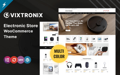 Vixtronix - WooCommerce-thema voor elektronicawinkel