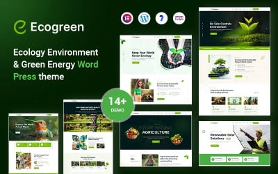 EcoGreen – Tema WordPress para Ecologia, Meio Ambiente e Energias Renováveis
