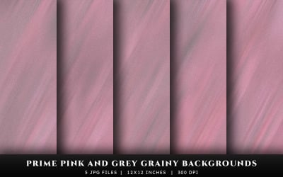 Prime Pink und Grau körnige Textur Hintergründe