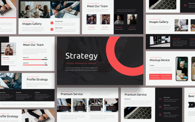 Strategy Business Google Slides sablon
