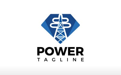 Power Diamond с дизайном логотипа Electric Tower