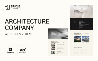 Bricle - Тема WordPress для архітектури Bootstrap