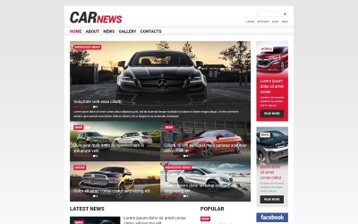 "Car Responsive Joomla Template" thème Joomla adaptatif #50680