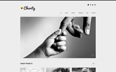 Child Charity Responsive WordPress-tema