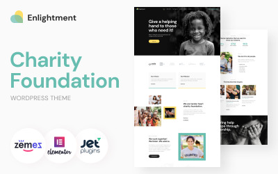 Enlightment - Tema WordPress da Charity Foundation