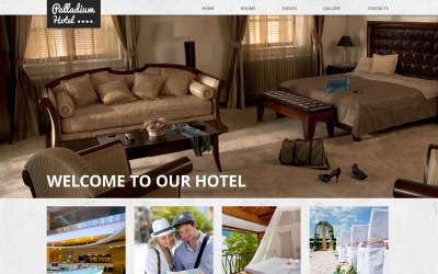Responsive Website-Vorlage für Hotels