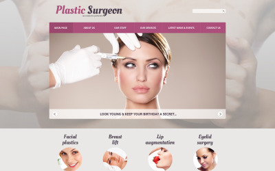 Responsivt Plastic Surgery Responsive Joomla Template Joomla-mall #50600