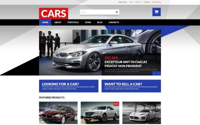 "Selling Cars" thème WooCommerce adaptatif #50691