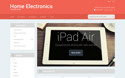 Thème Magento adaptatif pour site de nettoyage #50628