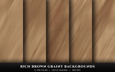 Rich Brown Grainy Texture Backgrounds