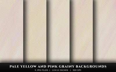 Sfondi con texture granulosa giallo pallido e rosa