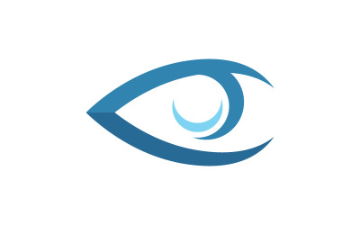 Branding Corporate Health Eye Care vector Logo design v.10