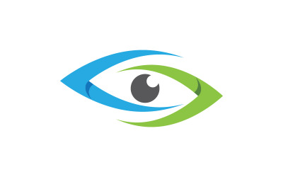 Branding Corporate Health Eye Care vector Logo design v.2