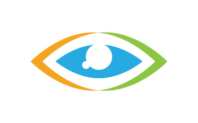 Branding Corporate Health Eye Care vector Logo design v.5