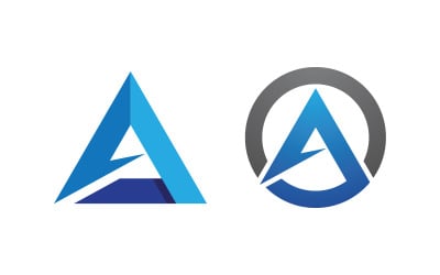 Designvorlage für ein Buchstaben-Logo für Geschäftskonzepte v.19