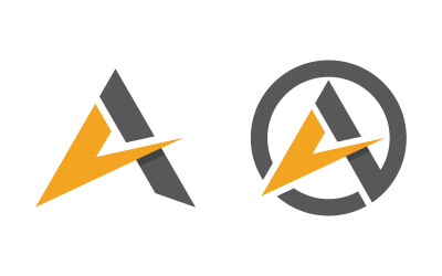 Designvorlage für ein Buchstaben-Logo für Geschäftskonzepte v.5