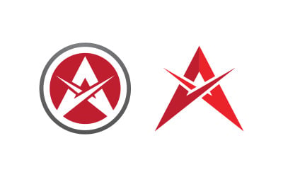 Designvorlage für ein Buchstaben-Logo-Geschäftskonzept v.21